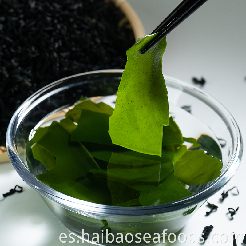 Wakame dried seaweed